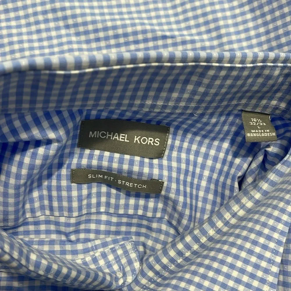 NWOT men’s Michael Kors dress shirt - Picture 4 of 5